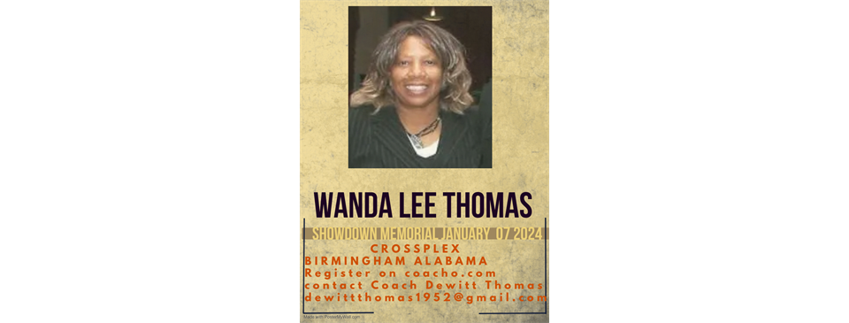 Wanda Lee Showdown Memorial 