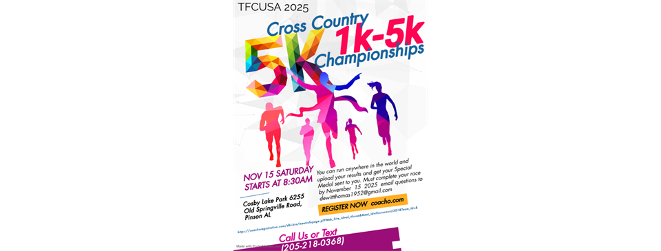 2025 TFCUSA Cross Country National Championship