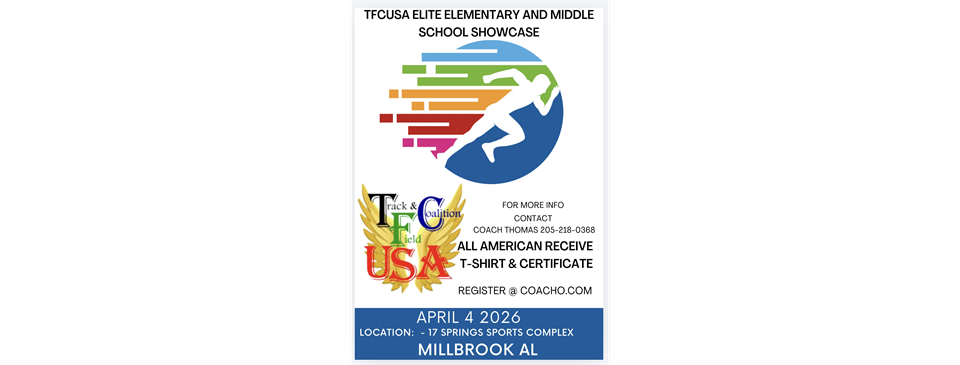 TFCUSA ELITE ELEMENTARY AND MIDDLE SCHOOL SHOWCASE